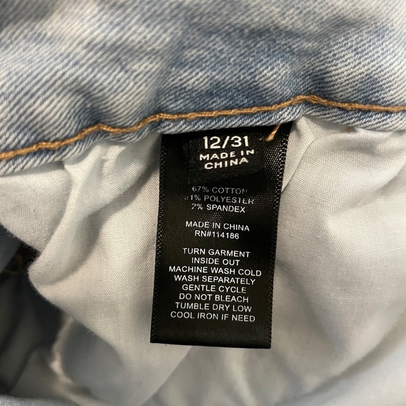 FRYE | Women’s Light Wash Slim Fit Jeans | 12/31 High-Rise - Picture 4 of 9